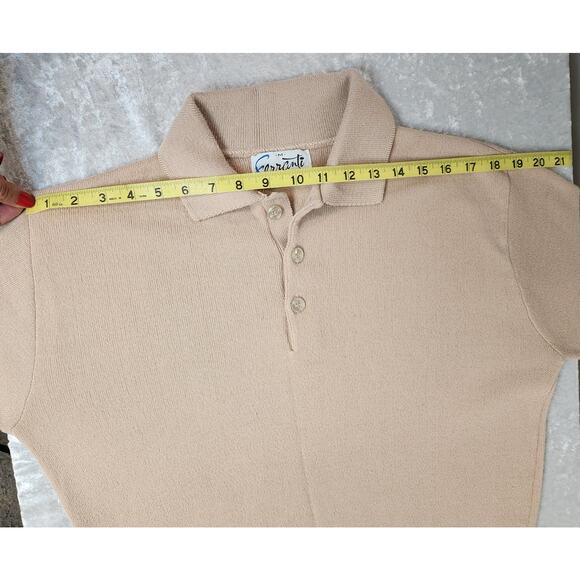 Vintage Ferranti Califonia Mens Biege Sweater-Size Medium - Picture 10 of 11